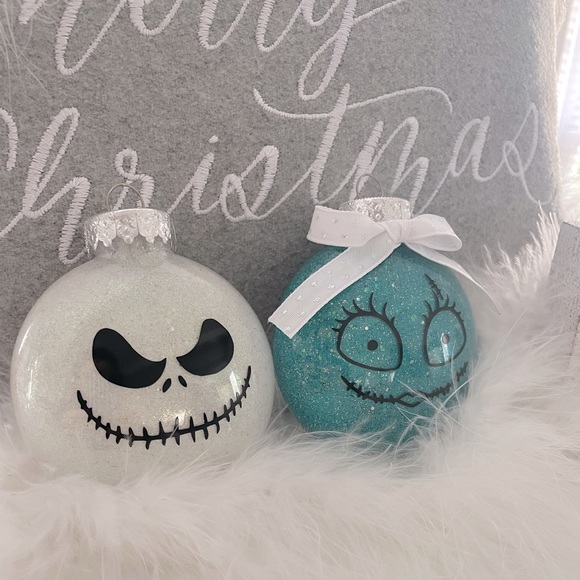 lourocrafts Other - The Nightmare Before Christmas ornament set